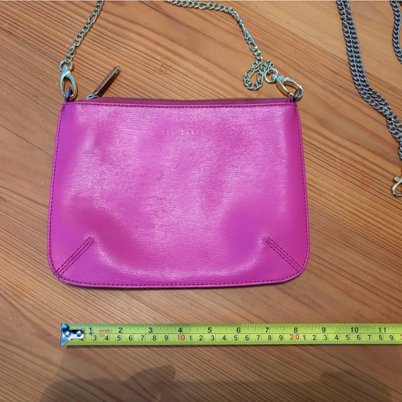 Ted Baker Pink Chain Strap Women's Bag - Picture 3 of 9